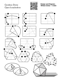 Geodesic Dome Open Icosahedron