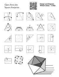 Open Anticube, Square Antiprism