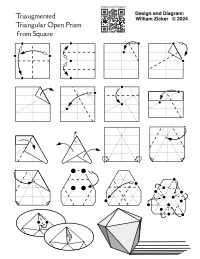 Triaugmented Triangular Open Prism from Square